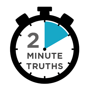 2 minute truth