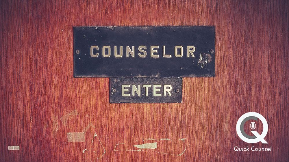 #11 How Do You Know if You Need to See a Counselor?