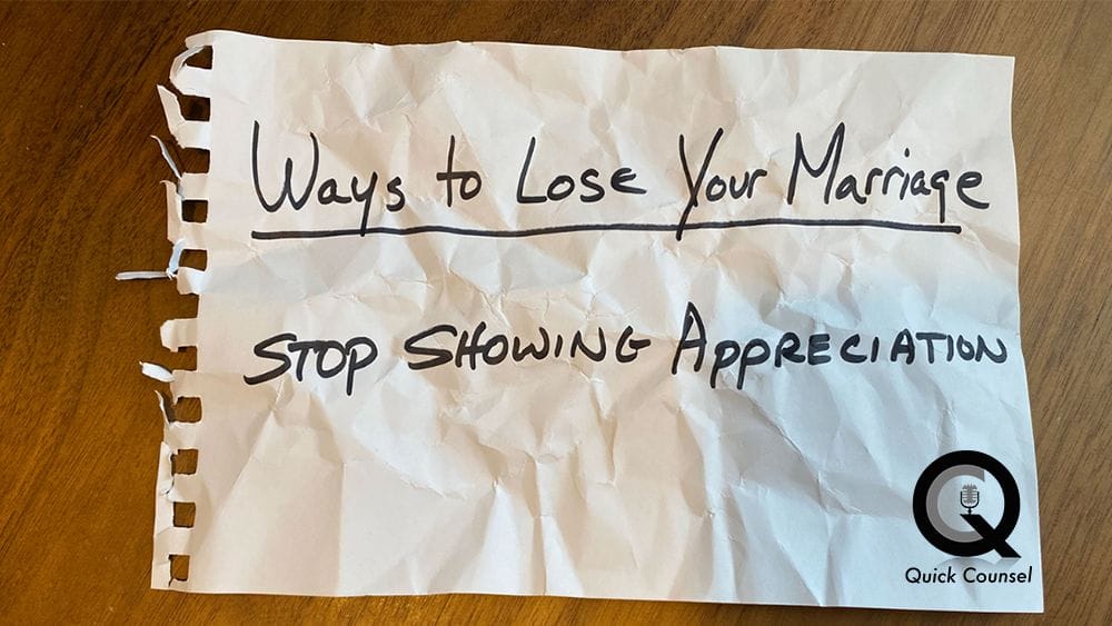 #46 The List: Stop Showing Appreciation