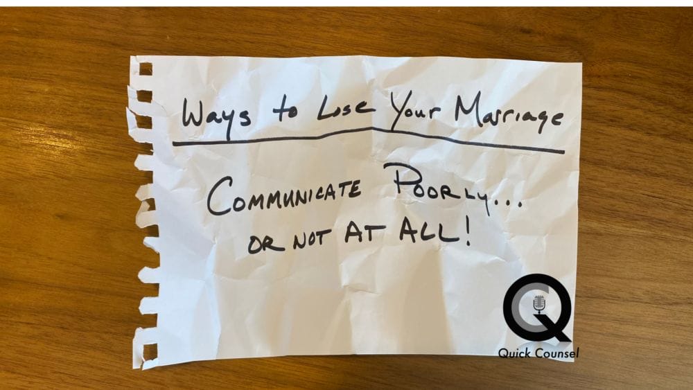 #48 The List - Communicate Poorly, or Not At All