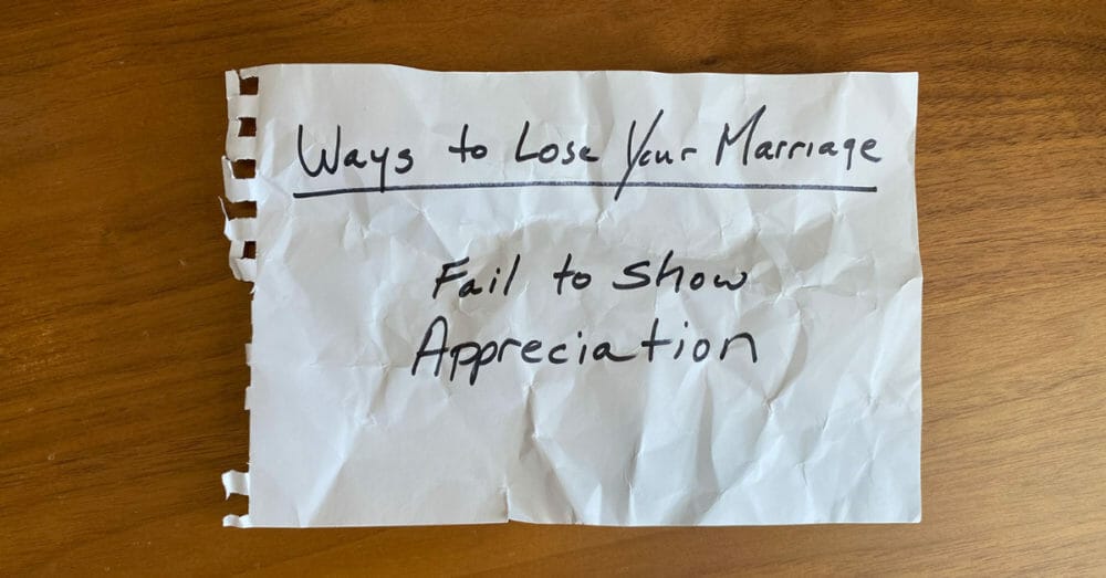 #54 The List - Fail to Show Appreciation Image