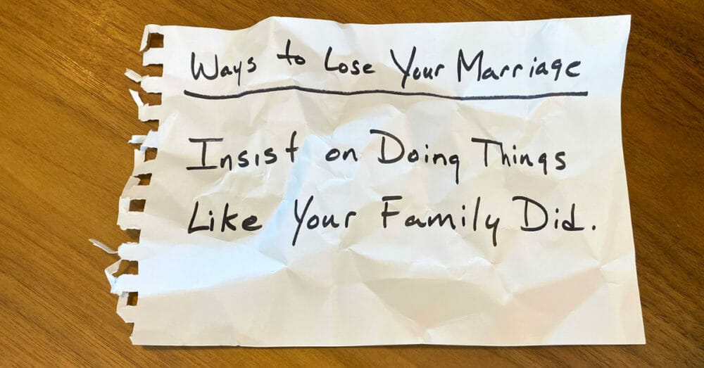 #52 The Lists - Insist on Doing Things As Your Family Did