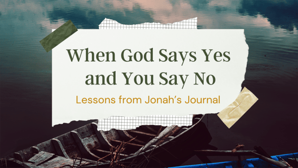 Jonah Journal Lesson 5 Image
